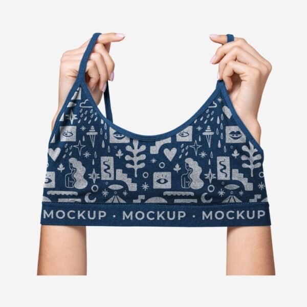 Mockup de Ropa Interior de Mujer (Archivo PSD Editable)